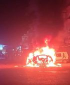 لبنان.. مقتل شخصين جراء غارة إسرائيلية على سيارة بمدينة صور