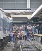 إصابة 13 شخصا إثر تصادم قطارين في صربيا