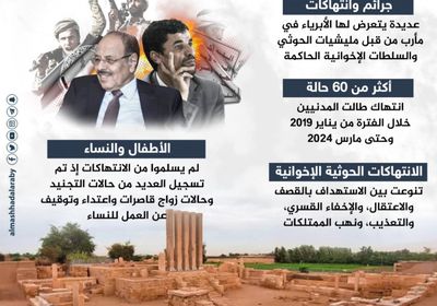 مواطنو مأرب.. بين سندان الحوثي ومطرقة الإخوان (إنفوجراف)