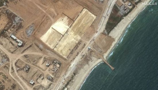 مسؤول أممي: لم نتسلم مساعدات من الرصيف العائم