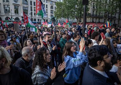 لليوم الثالث.. مظاهرات حاشدة وسط باريس تنديدًا بالقصف الإسرائيلي على رفح