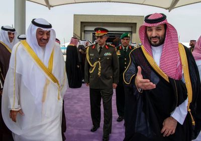 محمد بن سلمان يستقبل ولي عهد الكويت في جدة