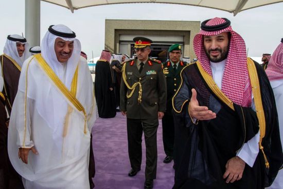 محمد بن سلمان يستقبل ولي عهد الكويت في جدة