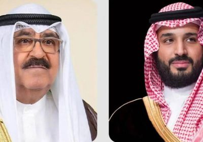 أمير الكويت يهنئ الأمير محمد بن سلمان بعيد الأضحى المبارك