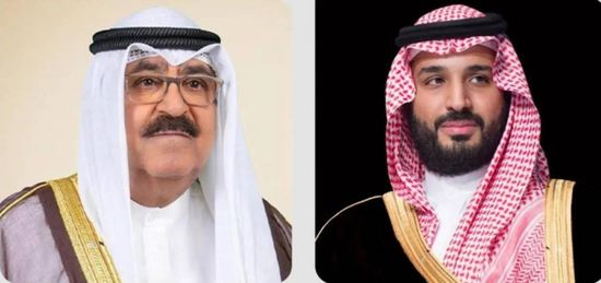 أمير الكويت يهنئ الأمير محمد بن سلمان بعيد الأضحى المبارك