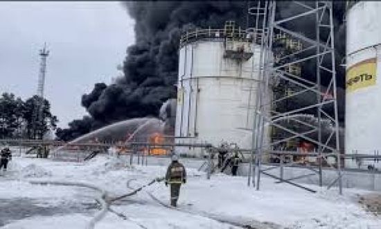 أوكرانيا تعلن مسؤوليتها عن هجوم على مصفاة نفط في روسيا