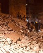 انهيار عقار مكون من 4 طوابق في مصر