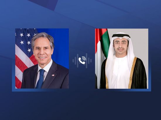 وزير الخارجية الأمريكي يشكر الإمارات على دعمها الإنساني لأهالي غزة