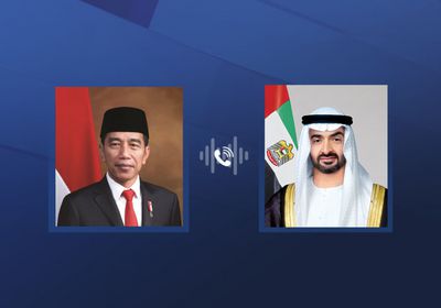 هاتفياً.. رئيس الإمارات ونظيره الإندونيسي يبحثان علاقات البلدين