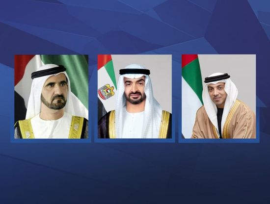 ‎رئيس الإمارات ونائباه يعزون أمير الكويت بوفاة الشيخ علي عبدالله السالم