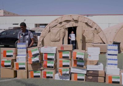 الإمارات تغيث النازحين بـ3 أطنان من المساعدات الطبية والأدوية في خان يونس