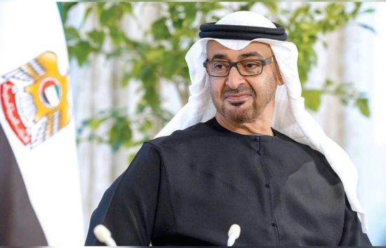 رئيس الإمارات يستقبل حاكم رأس الخيمة في قصر البحر