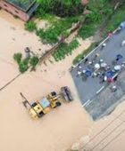 انهيار جسر ومقتل 20 بسبب الأمطار بالصين