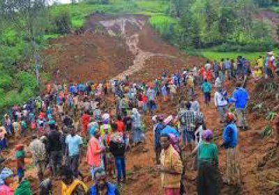 ارتفاع حصيلة انزلاق التربة في إثيوبيا إلى 229 قتيلاً