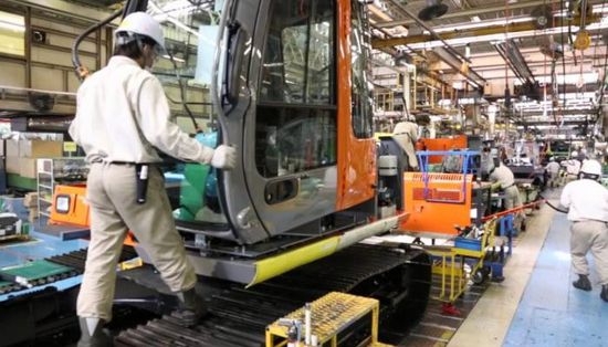 انكماش قطاع التصنيع في اليابان ونمو الخدمات