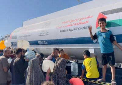 الإمارات تُوزع مساعدات عاجلة للعائلات النازحة في خانيونس عبر "الفارس الشهم 3"
