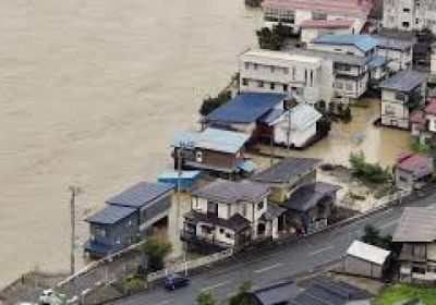 قتيلان بسبب الأمطار في اليابان وإجلاء أربعة آلاف شخص