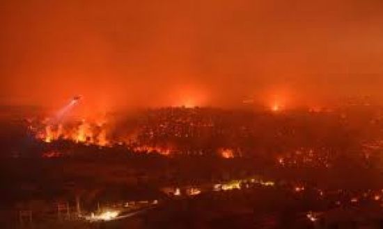 الحرائق تجلي 4 آلاف شخص من كاليفورنيا الأمريكية