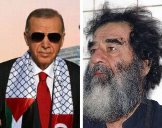 الخارجية الإسرائيلية: أردوغان يسير على خطى صدام حسين