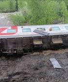 إصابة 20 شخصا جراء خروج قطار عن مساره في روسيا