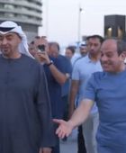 الرئيس السيسي يصطحب محمد بن زايد لزيارة مهرجان العلمين