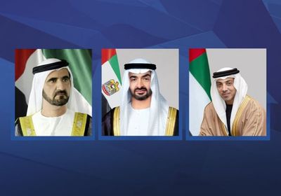 ‎رئيس الإمارات ونائباه يعزون أمير الكويت بوفاة الشيخ سالم العلي