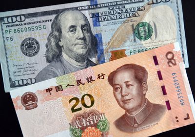 اليوان الصيني بأعلى مستوى أمام الدولار في عام