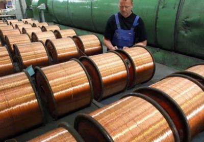 ارتفاع أسعار النحاس بفضل الحوافز الاقتصادية بالصين