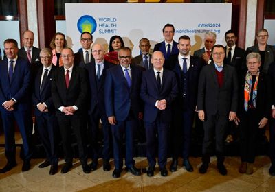 الصحة العالمية تحصد 700 مليون دولار في قمة برلين