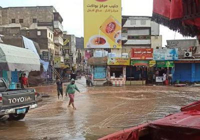 أمطار غزيرة على عدن والتقلبات الجوية تستمر ليومين