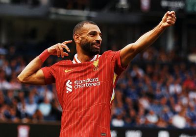 محمد صلاح يسجل هدف التعادل أمام أرسنال