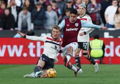 مانشستر يونايتد يسقط أمام وست هام