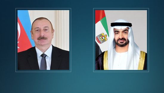 رئيس أذربيجان يشكر محمد بن زايد على دعم استضافة بلاده "COP29"