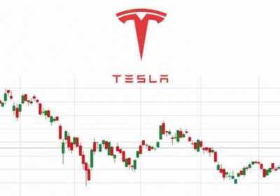سهم تسلا ينخفض بنحو 6.15%