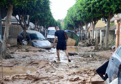 إسبانيا تشهد موجة جديدة من الأمطار الغزيرة