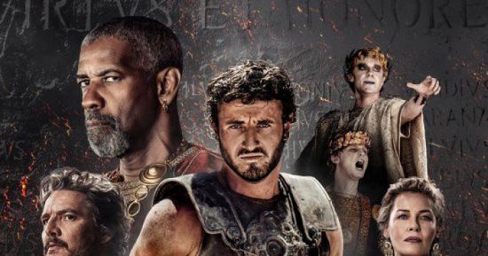 فيلم الأكشن Gladiator IIيسجل أكبر افتتاح عالمي