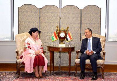 وزير الخارجية المصري يعقد مع نظيرته البوليفية جولة مشاورات سياسية