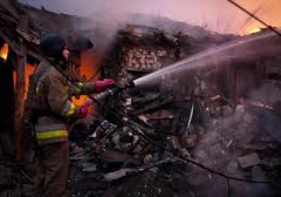 روسيا تهاجم البنية التحتية للطاقة في منطقة ميكولايف