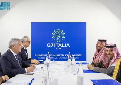 وزير الخارجية السعودي يبحث مع نظيره الإيطالي العلاقات الثنائية