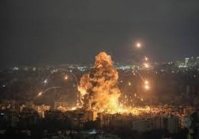 غارة إسرائيلية على مبنى في بيروت