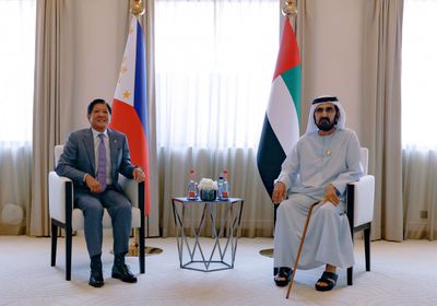 نائب رئيس الإمارات يبحث مع رئيس الفلبين تعزيز التعاون بين البلدين