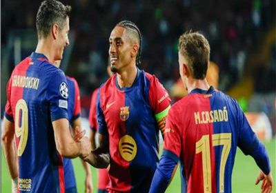 برشلونة يتغلب على بريست الفرنسي بثلاثية