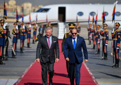 عاهل الأردن يعود إلى بلاده عقب زيارة قصيرة لمصر وقبرص