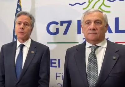 وزير الخارجية الأمريكي يلتقي نظيره الإيطالي في فيوجي