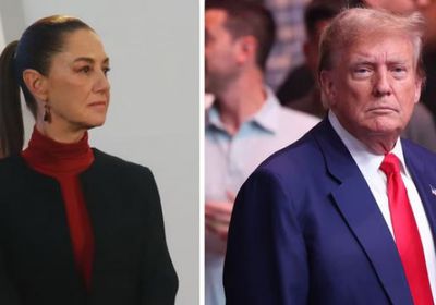 رئيسة المكسيك تجري محادثات مع ترامب