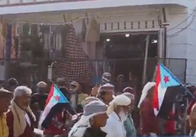 مهرجان خطابي في المحفد احتفاءً بعيد الاستقلال الجنوبي