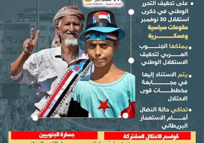 في ذكرى الاستقلال.. الجنوب يعيد رسم مسار التحرر الوطني (إنفوجراف)