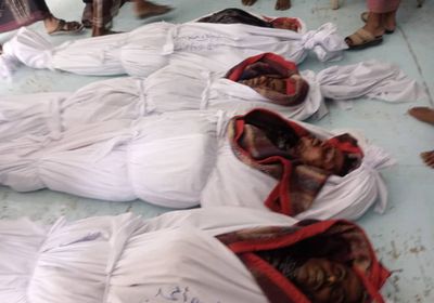 10 قتلى وجرحى في هجوم بمسيرة حوثية على سوق بتعز