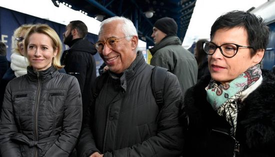 تضامناً مع أوكرانيا.. قادة الاتحاد الأوروبي الجدد يسافرون إلى كييف