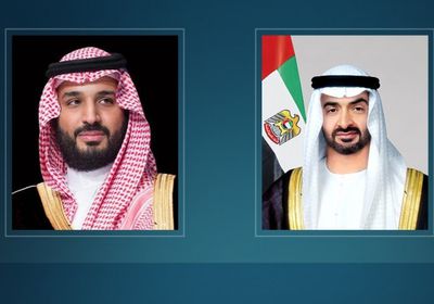 رئيس الإمارات يستقبل ولي العهد السعودي في قصر الروضة